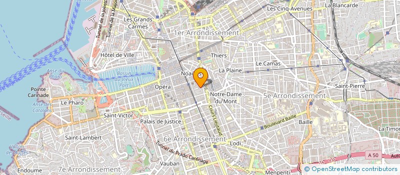 localisation de l'entreprise MONSIEUR DOMINIQUE RENUCCI à MARSEILLE 6