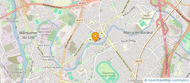 localisation de l'entreprise MONSIEUR DOMINIQUE REVERTEGAT à MARCQ-EN-BARŒUL