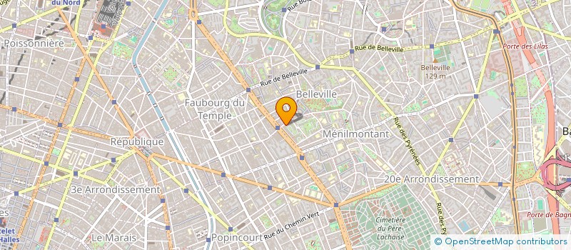 localisation de l'entreprise MONSIEUR DOMINIQUE REY  PARIS