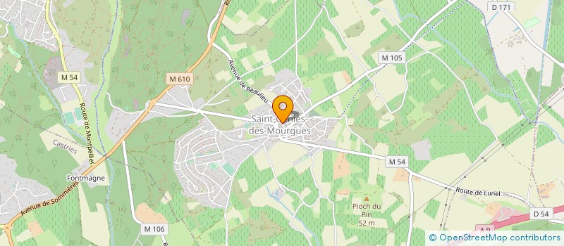 localisation de l'entreprise MONSIEUR DOMINIQUE REYSZ à SAINT-GENIES-DES-MOURGUES