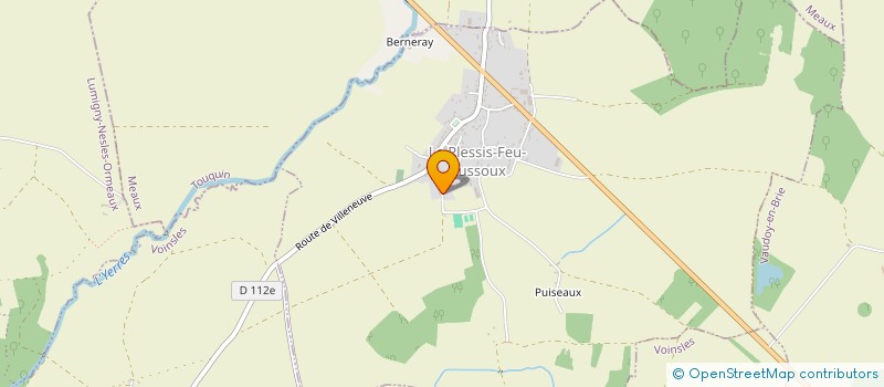 localisation de l'entreprise MONSIEUR DOMINIQUE RIBEL  LE PLESSIS-FEU-AUSSOUX