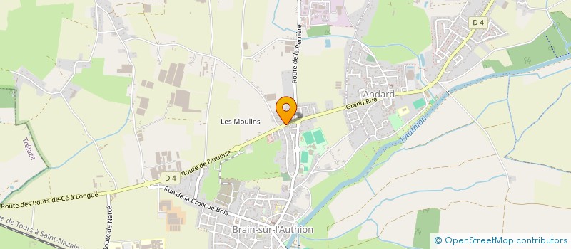 localisation de l'entreprise MONSIEUR DOMINIQUE RICAUX à LOIRE-AUTHION