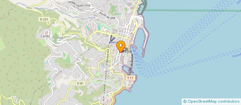 localisation de l'entreprise MONSIEUR DOMINIQUE RICCI à BASTIA