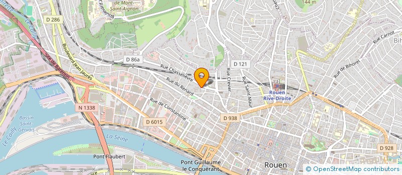 localisation de l'entreprise MONSIEUR DOMINIQUE RICHARD  ROUEN