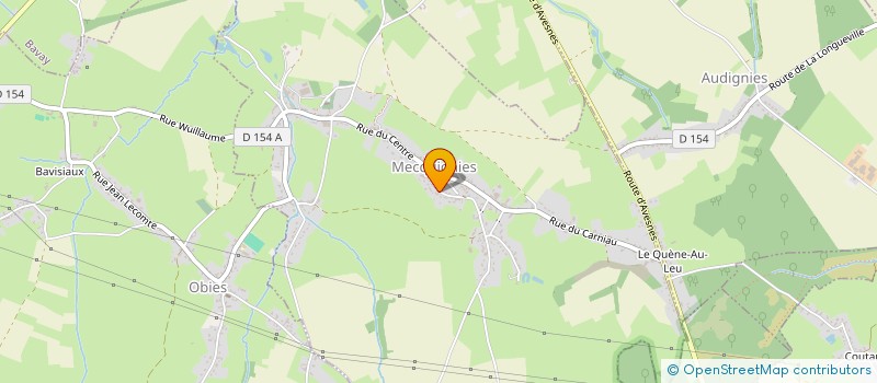 localisation de l'entreprise MONSIEUR DOMINIQUE RICHARD  MECQUIGNIES