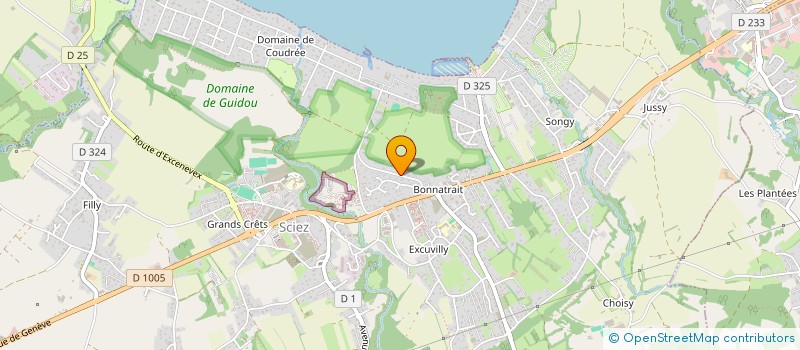 localisation de l'entreprise MONSIEUR DOMINIQUE RICHON  SCIEZ