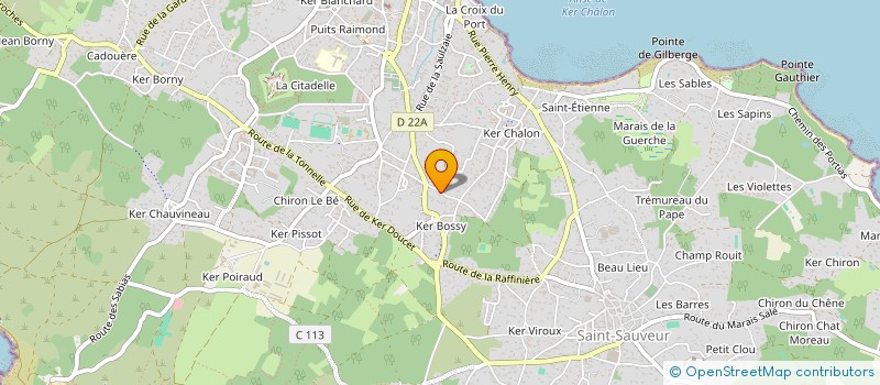 localisation de l'entreprise MONSIEUR DOMINIQUE RICOLLEAU à L'ILE-D'YEU