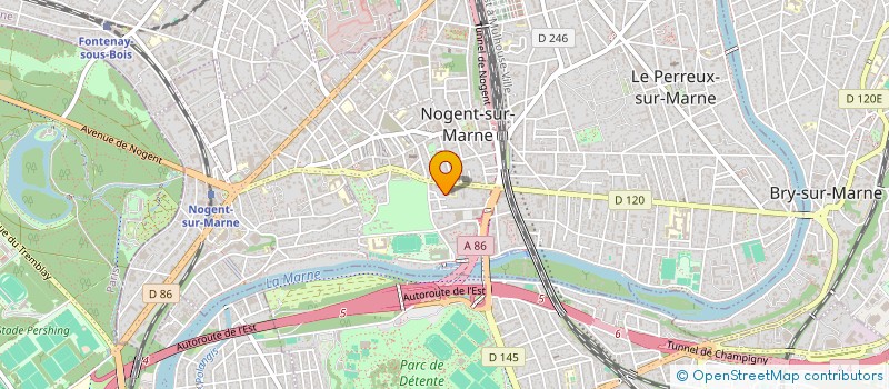 localisation de l'entreprise MONSIEUR DOMINIQUE RIFFAUD à NOGENT-SUR-MARNE