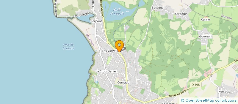 localisation de l'entreprise MONSIEUR DOMINIQUE RIO à SAINT-GILDAS-DE-RHUYS