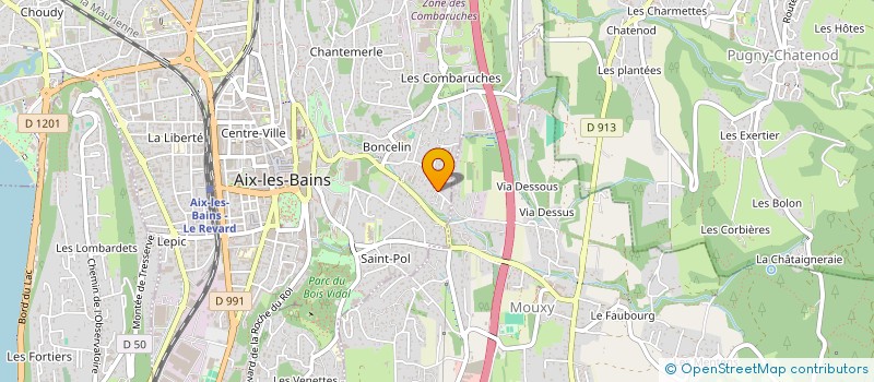 localisation de l'entreprise MONSIEUR DOMINIQUE RIO à AIX-LES-BAINS