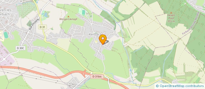 localisation de l'entreprise MONSIEUR DOMINIQUE RISS  BOUSBACH