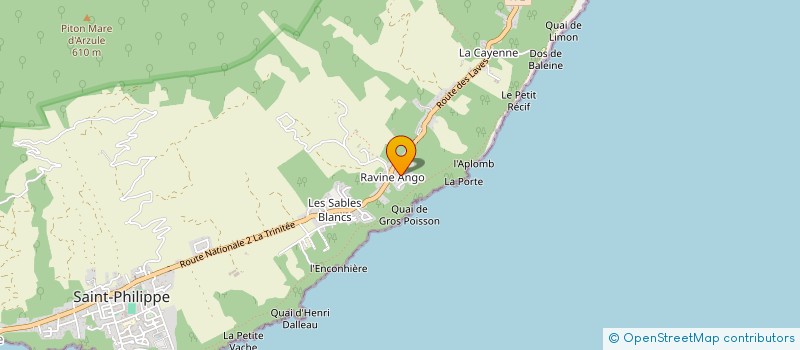 localisation de l'entreprise MONSIEUR DOMINIQUE RIVIERE  SAINT-PHILIPPE