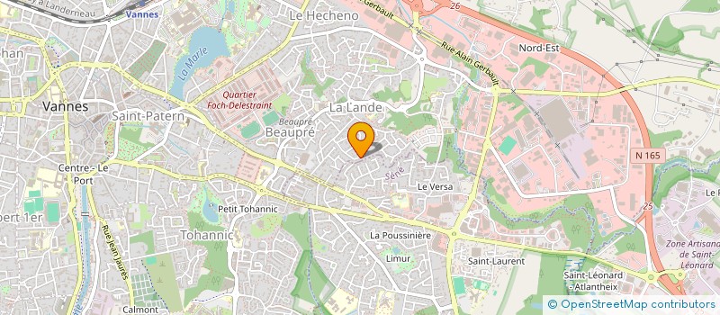 localisation de l'entreprise MONSIEUR DOMINIQUE ROBELET à VANNES