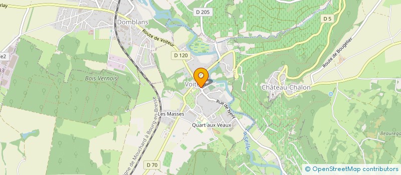 localisation de l'entreprise MONSIEUR DOMINIQUE ROBELIN à VOITEUR