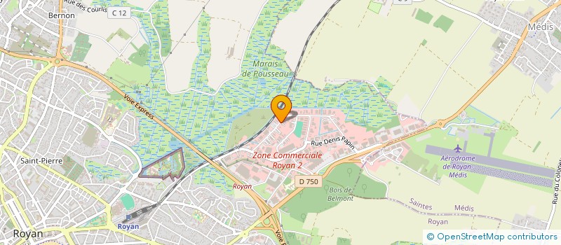 localisation de l'entreprise MONSIEUR DOMINIQUE ROBERT  ROYAN