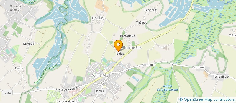 localisation de l'entreprise MONSIEUR DOMINIQUE ROBERT  SAINT-MOLF