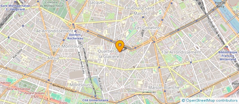 localisation de l'entreprise MONSIEUR DOMINIQUE ROBERT  PARIS