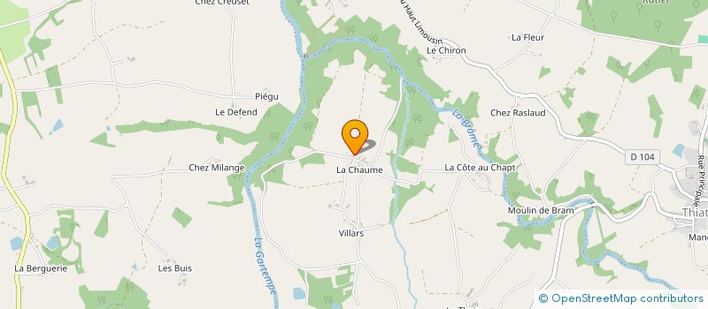 localisation de l'entreprise MONSIEUR DOMINIQUE ROBIN à VAL-D'OIRE-ET-GARTEMPE