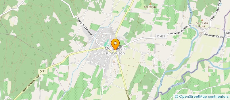 localisation de l'entreprise MONSIEUR DOMINIQUE RODRIGUES SIMOES  MONTSEGUR-SUR-LAUZON