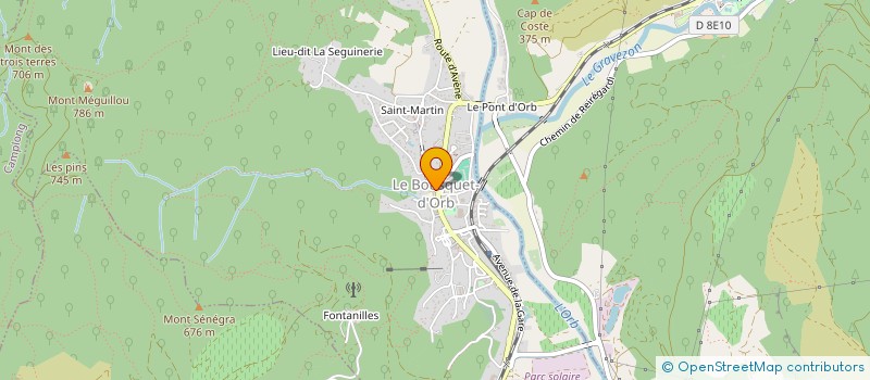 localisation de l'entreprise MONSIEUR DOMINIQUE RODRIGUEZ  AVENE