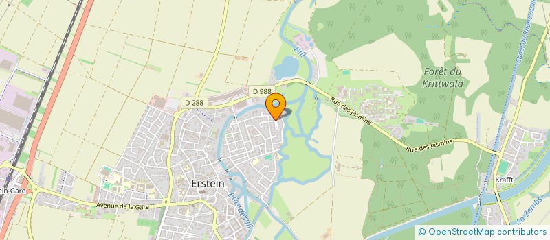 localisation de l'entreprise MONSIEUR DOMINIQUE ROESZ  ERSTEIN