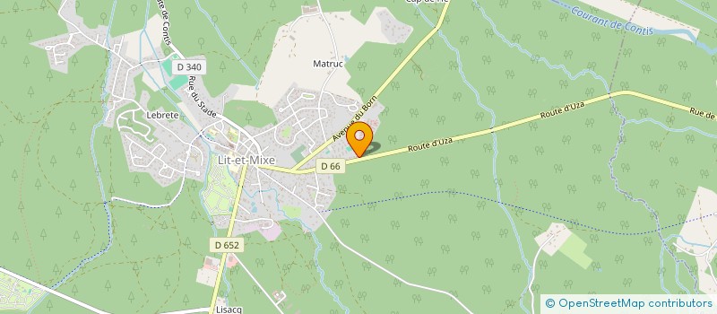 localisation de l'entreprise MONSIEUR DOMINIQUE ROGER  LIT-ET-MIXE