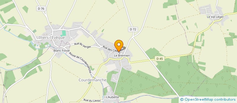 localisation de l'entreprise MONSIEUR DOMINIQUE ROMET à ILLIERS-L'EVEQUE