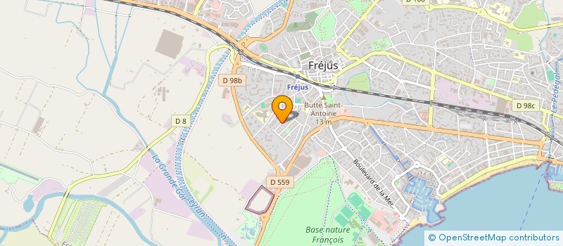 localisation de l'entreprise MONSIEUR DOMINIQUE ROQUES à FREJUS