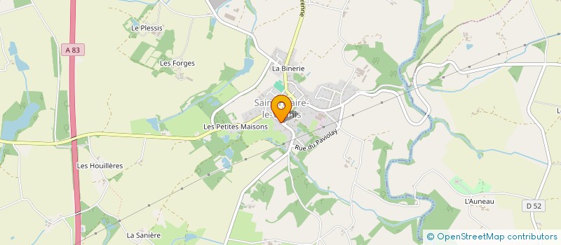 localisation de l'entreprise MONSIEUR DOMINIQUE ROSETINY  SAINT-HILAIRE-LE-VOUHIS