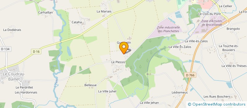 localisation de l'entreprise MONSIEUR DOMINIQUE ROSSELIN à MAURON