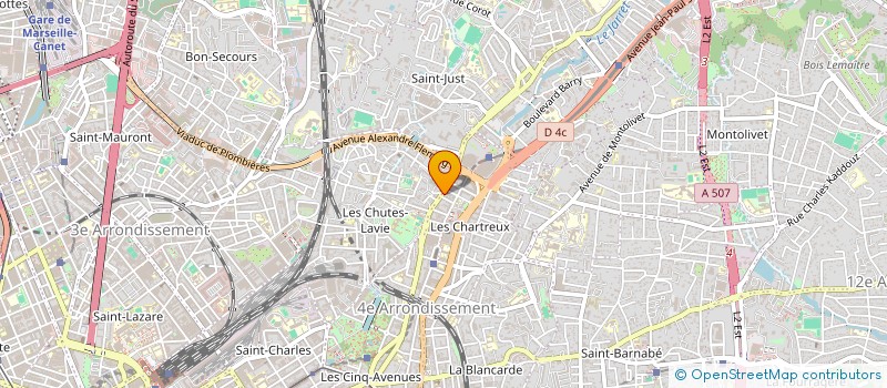 localisation de l'entreprise MONSIEUR DOMINIQUE ROSTINI à MARSEILLE