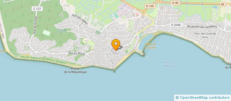 localisation de l'entreprise MONSIEUR DOMINIQUE ROUARD à LA TRANCHE-SUR-MER