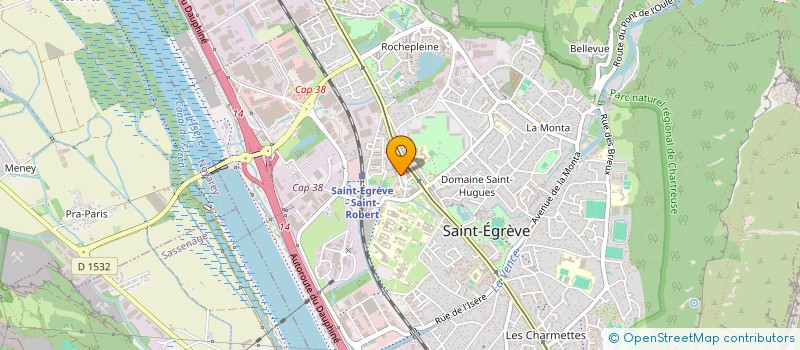 localisation de l'entreprise MONSIEUR DOMINIQUE ROUAUD à SAINT-EGREVE
