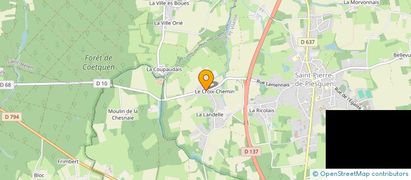 localisation de l'entreprise MONSIEUR DOMINIQUE ROUAULT à MESNIL-ROC'H
