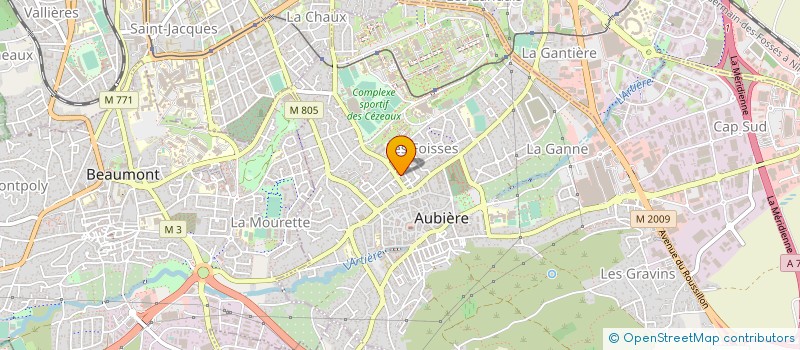 localisation de l'entreprise MONSIEUR DOMINIQUE ROUBERTOU à AUBIERE
