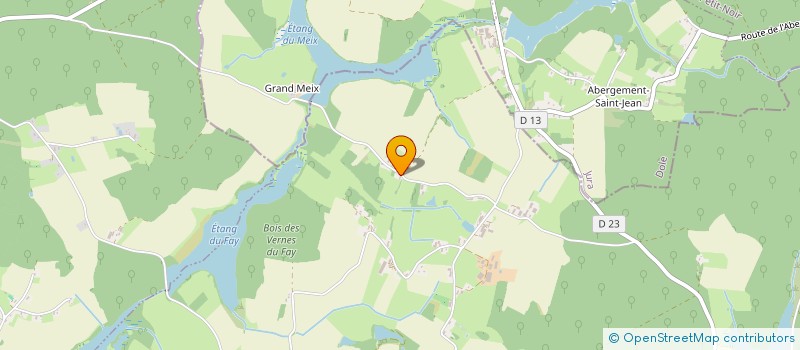 localisation de l'entreprise MONSIEUR DOMINIQUE ROUILLET  MOUTHIER-EN-BRESSE