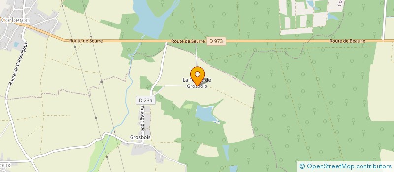 localisation de l'entreprise MONSIEUR DOMINIQUE ROUILLON  CORGENGOUX