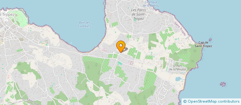 localisation de l'entreprise MONSIEUR DOMINIQUE ROULLAND à SAINT-TROPEZ