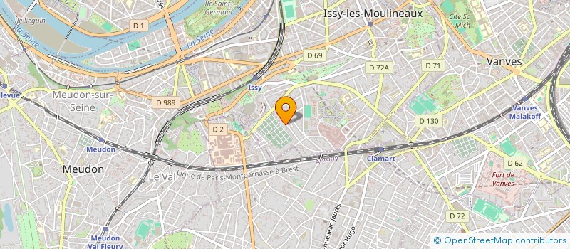 localisation de l'entreprise MONSIEUR DOMINIQUE ROURE à ISSY-LES-MOULINEAUX