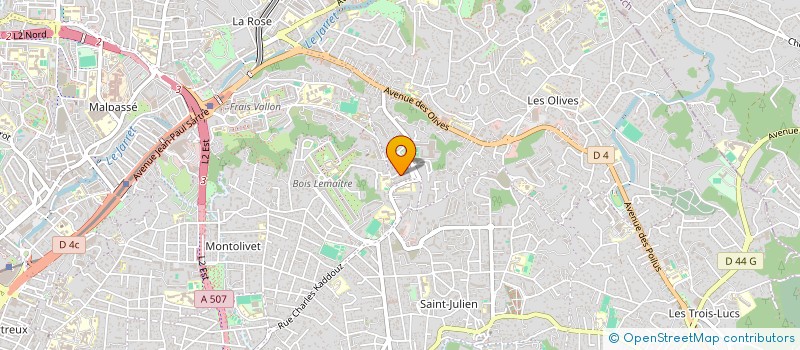 localisation de l'entreprise MONSIEUR DOMINIQUE ROUSSEL à MARSEILLE