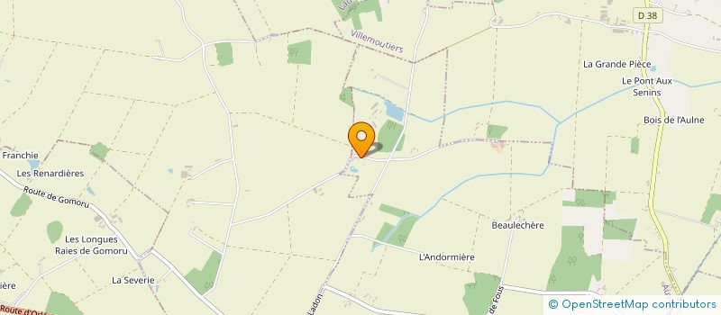 localisation de l'entreprise MONSIEUR DOMINIQUE ROUSSET à AUVILLIERS-EN-GATINAIS