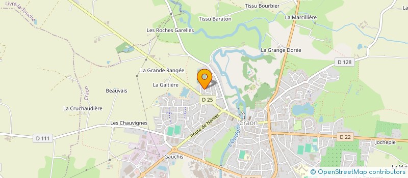 localisation de l'entreprise MONSIEUR DOMINIQUE ROUX  SAINT-QUENTIN-LES-ANGES