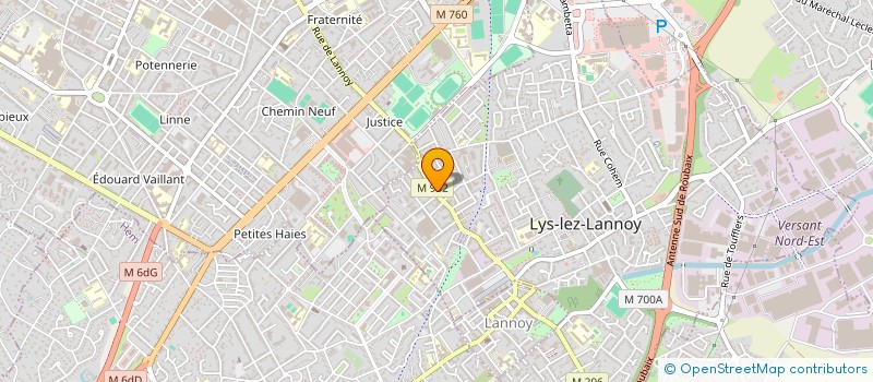 localisation de l'entreprise MONSIEUR DOMINIQUE ROUX à LYS-LEZ-LANNOY