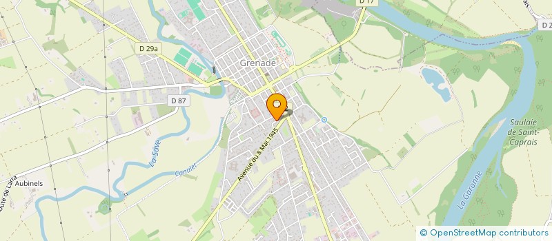 localisation de l'entreprise MONSIEUR DOMINIQUE ROVIRA  GRENADE