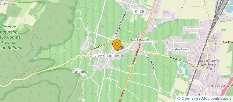 localisation de l'entreprise MONSIEUR DOMINIQUE ROY  GEVREY-CHAMBERTIN