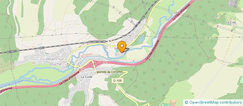 localisation de l'entreprise MONSIEUR DOMINIQUE ROYER  VELARS-SUR-OUCHE