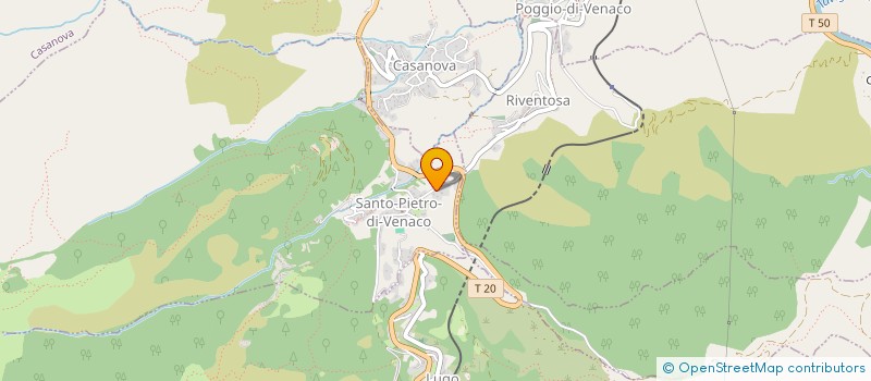 localisation de l'entreprise MONSIEUR DOMINIQUE RUGGERI à SANTO-PIETRO-DI-VENACO