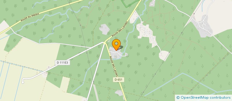 localisation de l'entreprise MONSIEUR DOMINIQUE RULLIER à SAUCATS