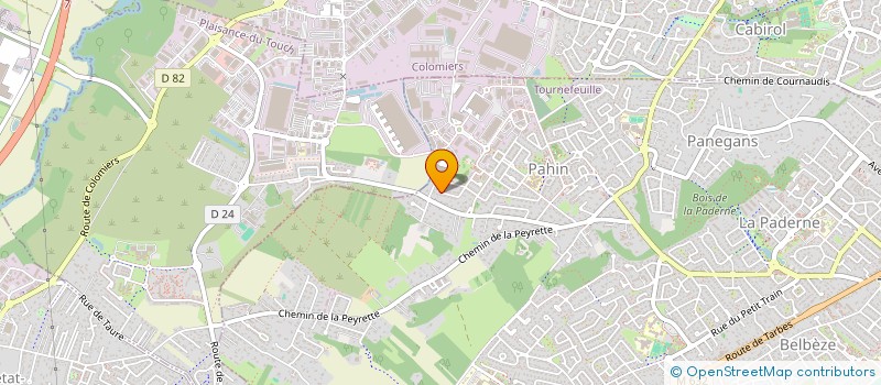 localisation de l'entreprise MONSIEUR DOMINIQUE RUMEAU à TOURNEFEUILLE