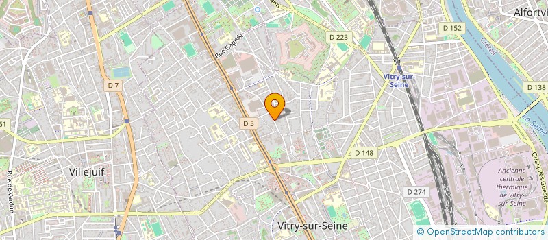 localisation de l'entreprise MONSIEUR DOMINIQUE RUSSO-PELOSI à VITRY-SUR-SEINE